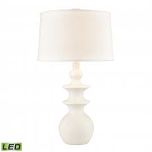 ELK Home D4694-LED - Depiction 32&#39;&#39; High 1-Light Table Lamp - Matte White - Includes LED Bulb