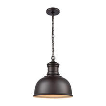 ELK Home EN130146 - Thomas - Cedar Park 13&#39;&#39; Wide 1-Light Outdoor Pendant - Oil Rubbed Bronze