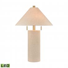 ELK Home H0019-10338-LED - Blythe 26&#39;&#39; High 2-Light Table Lamp - Linen - Includes LED Bulbs