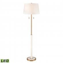 ELK Home H0019-10360-LED - Crosspiece 66&#39;&#39; High 2-Light Floor Lamp - Includes LED Bulbs