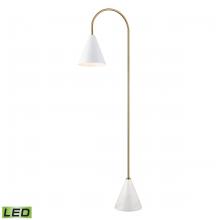 ELK Home H0019-11063-LED - Tully 69&#39;&#39; High 1-Light Floor Lamp - Matte White - Includes LED Bulb