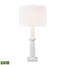 ELK Home H0019-11081-LED - Calvin 32.5&#39;&#39; High 1-Light Table Lamp - Plaster White - Includes LED Bulb