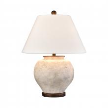 ELK Home H0019-11087-LED - Erin 26&#39;&#39; High 1-Light Table Lamp - Aged White - Includes LED Bulb