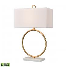 ELK Home H0019-11110-LED - Murphy 30&#39;&#39; High 1-Light Table Lamp - Aged Brass - Includes LED Bulb