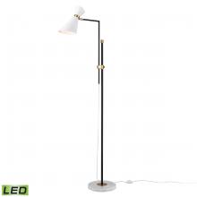 ELK Home H0019-11112-LED - Taran 61&#39;&#39; High 1-Light Floor Lamp - Matte White - Includes LED Bulb
