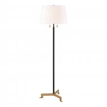 ELK Home H0019-11114-LED - Hodges 62&#39;&#39; High 2-Light Floor Lamp - Matte Black - Includes LED Bulb