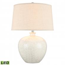 ELK Home H0019-8004-LED - Zoe 28&#39;&#39; High 1-Light Table Lamp - White - Includes LED Bulb