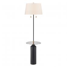 ELK Home H0019-9584 - Shelve It 65&#39;&#39; High 2-Light Floor Lamp - Matte Black