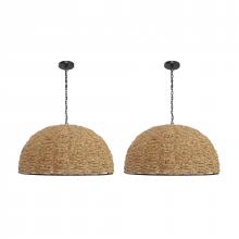 ELK Home H0808-11138/S2 - Martin 30&#39;&#39; Wide 1-Light Pendant - Set of 2 Natural