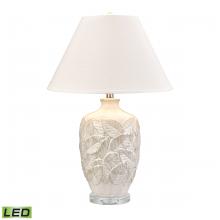 ELK Home S0019-11147-LED - Goodell 27.5&#39;&#39; High 1-Light Table Lamp - White Glazed - Includes LED Bulb