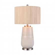 ELK Home S0019-11169-LED - Babcock 27&#39;&#39; High 1-Light Table Lamp - White Glaze - Includes LED Bulb
