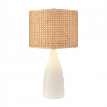 ELK Home S0019-11173-LED - Rockport 23&#39;&#39; High 1-Light Table Lamp - Matte White - Includes LED Bulb