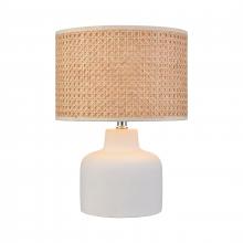 ELK Home S0019-11174-LED - Rockport 17&#39;&#39; High 1-Light Table Lamp - Matte White - Includes LED Bulb