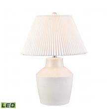 ELK Home S0019-11572-LED - Wellfleet 27&#39;&#39; High 1-Light Table Lamp - White Glaze - Includes LED Bulb