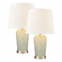 ELK Home S0019-8033/S2 - Prosper 21&#39;&#39; High 1-Light Table Lamp - Set of 2 Salted Seafoam