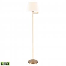 ELK Home S0019-9606-LED - Scope 65&#39;&#39; High 1-Light Floor Lamp - Aged Brass - Includes LED Bulb