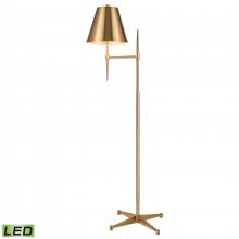 ELK Home S0019-9607-LED - Otus 65&#39;&#39; High 1-Light Floor Lamp - Aged Brass - Includes LED Bulb
