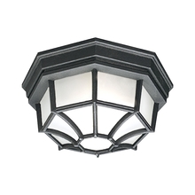 ELK Home SL7457 - Thomas - Outdoor Essentials 10.5&#39;&#39; Wide 1-Light Outdoor Flush Mount - Black