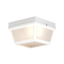 ELK Home SL7598 - Thomas - Outdoor Essentials 10&#39;&#39; Wide 2-Light Outdoor Flush Mount - White