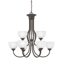 ELK Home SL801663 - Thomas - Tahoe 30&#39;&#39; Wide 9-Light Chandelier - Painted Bronze