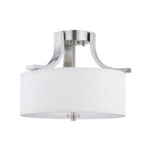 ELK Home SL860978 - Thomas - Pendenza 15.25&#39;&#39; Wide 2-Light Flush Mount - Brushed Nickel