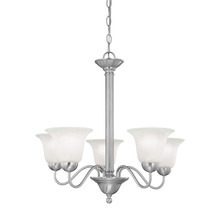 ELK Home SL881178 - Thomas - Riva 25&#39;&#39; Wide 5-Light Chandelier - Brushed Nickel